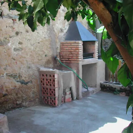 Charming House In With Fireplace And Terrace Robledillo De Gata